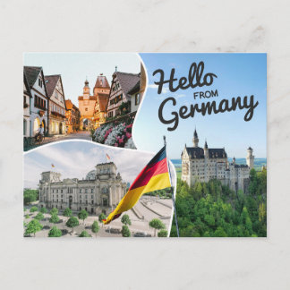 Bonjour de Allemagne Carte postale