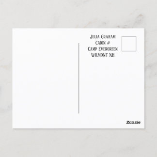 Bonjour De Camp Carte Postale