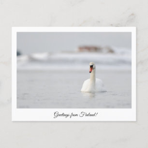 Bonjour de Finlande! carte postale