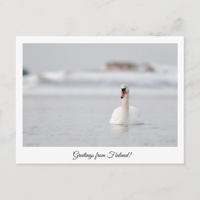 Bonjour de Finlande! carte postale (Devant)