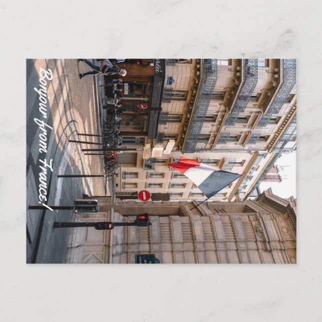 Bonjour de France Carte postale (Devant)