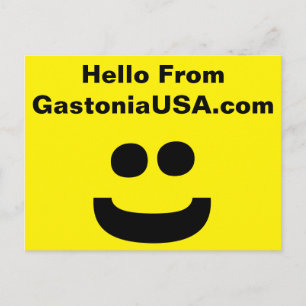 Bonjour De GastoniaUSA.com Carte Postale