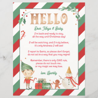 Bonjour Elfe Bienvenue Elf Pôle Nord Magie