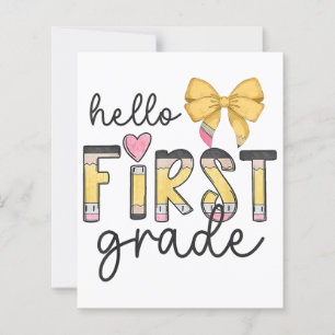 Bonjour Enseignant de première année Coquette cray