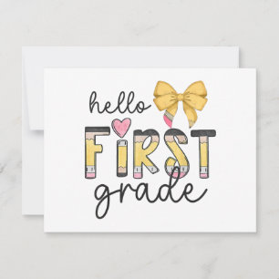 Bonjour Enseignant de première année Coquette cray