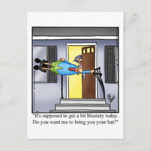 Bonjour et Bonjour Humour de carte postale