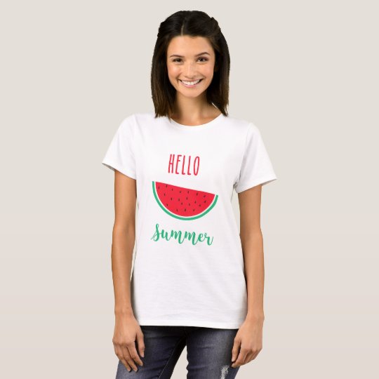 Bonjour été t-shirt