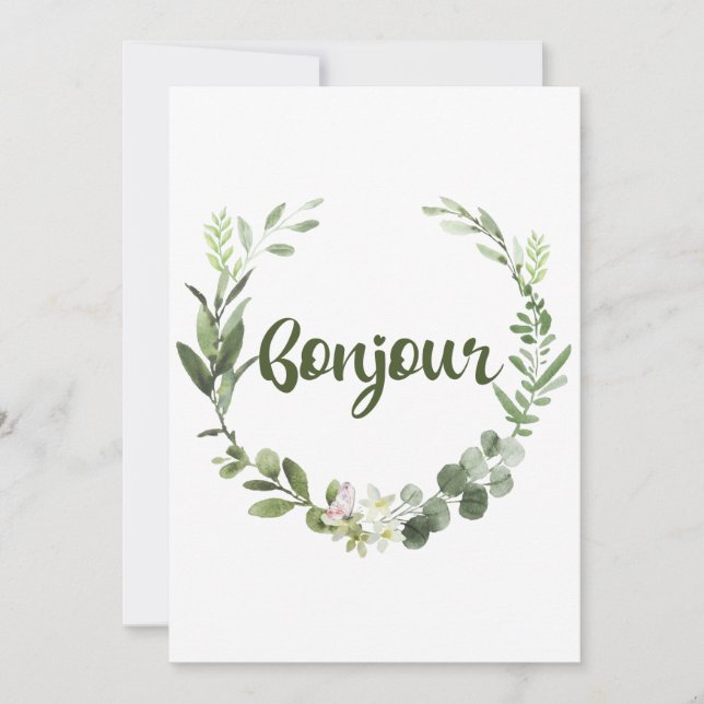 Bonjour Français (Devant)