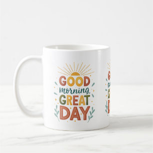 Bonjour Grand Jour Inspirationnel Café Mug