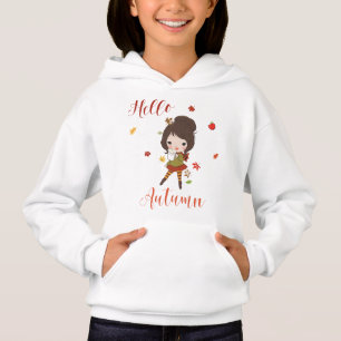 Bonjour les filles à capuche d'automne Bonjour swe
