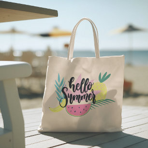 Bonjour l'été avec Sac Fourre-Tout Tropical Flaman