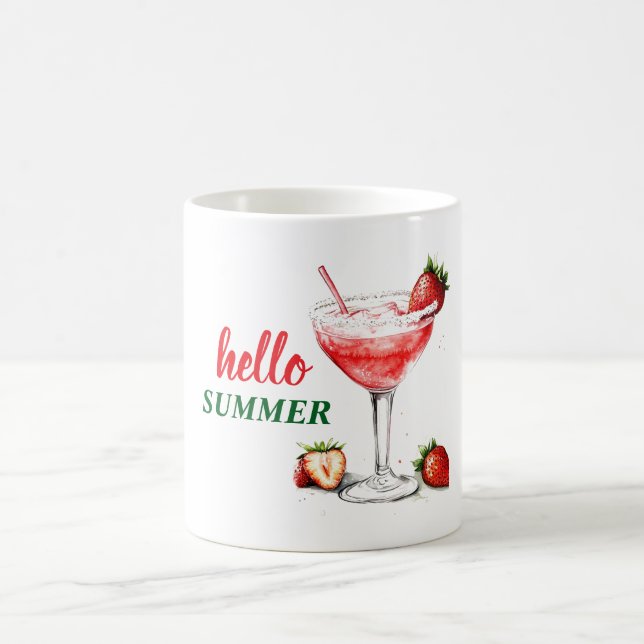 Bonjour l'été | Mug Cocktail aux Fraises (Centre)