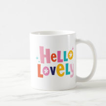 Bonjour Lovey Coffee Mug