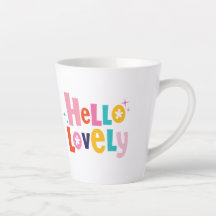 Bonjour Lovey Latte Mug