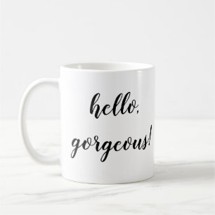 bonjour magnifique tasse