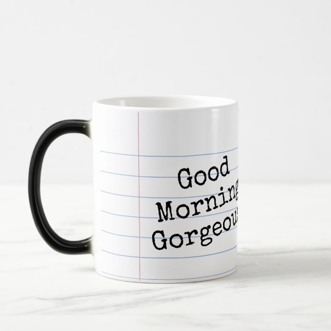 Bonjour Magnifique ! Vous avez ceci ! Tasse Morphi (Gauche)