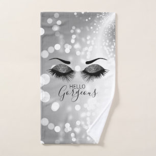 Bonjour magnifiques yeux de Parties scintillant ar