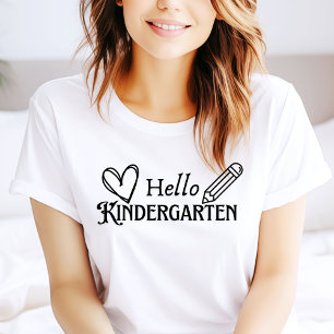 Bonjour maternelle Teacher Tshirt