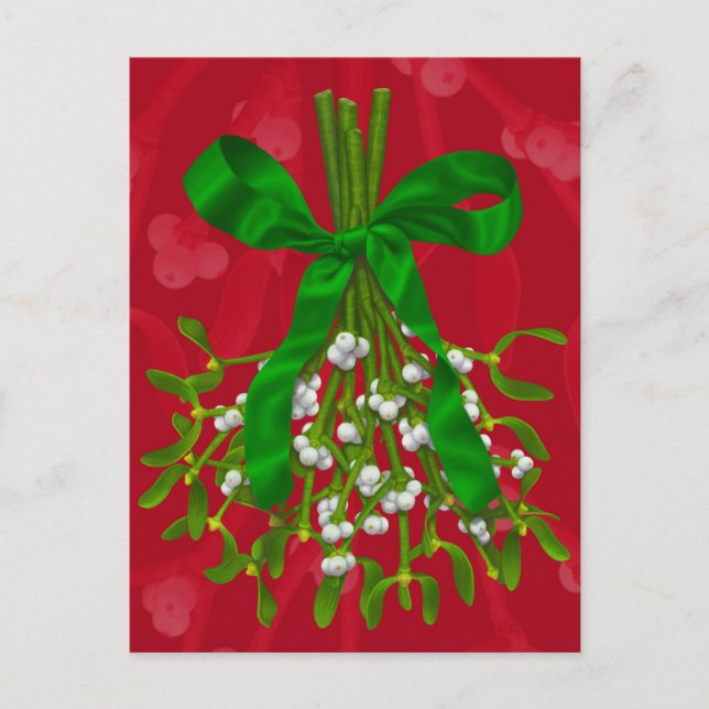 "Bonjour Mistletoe." Carte postale (Devant)