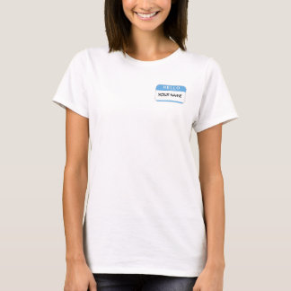Bonjour Mon nom est T-shirt