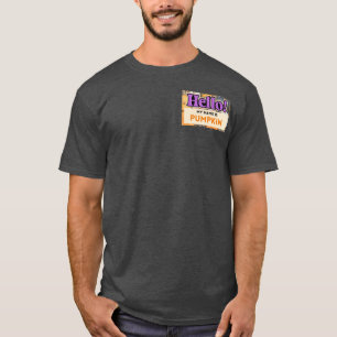 Bonjour Mon nom est Tshirt Homme Citrouille
