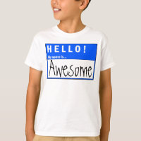 Bonjour ! Mon Nom Est Un Super T-Shirt Amusant