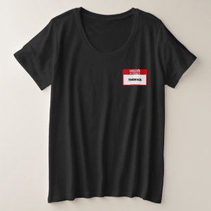Bonjour mon nom TAG Team Building Activité costume