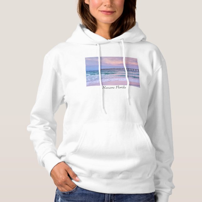Bonjour Navarre Beach Pier Sweat - shirt à capuche (Devant)