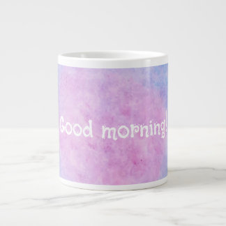 Bonjour ! | Nuages Rêveurs Enfants Art Tasse Géant