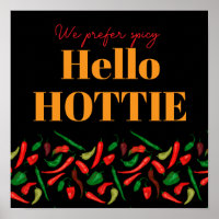 Bonjour POIVRES Piquants HOTTIE décoration murale 