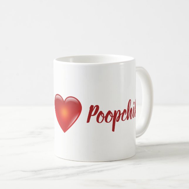 Bonjour Poopchik ! Tasse de coeur de baba Raisa (Devant droit)