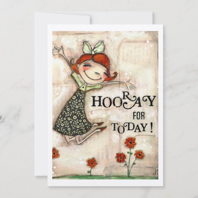 Bonjour pour aujourd'hui ! - Carte Art Cadre (Devant)