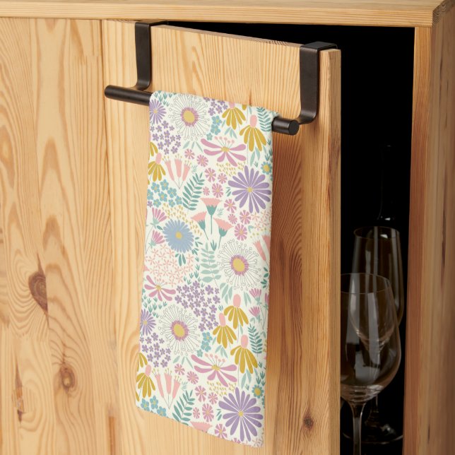 Bonjour Serviette de cuisine Spring (Pliage en tiers)