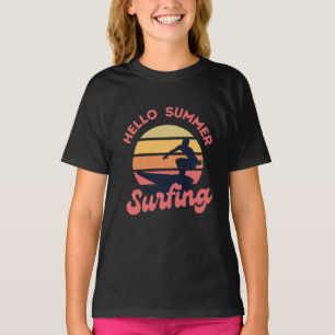 Bonjour Summer Holiday Beach Surf T-Shirt