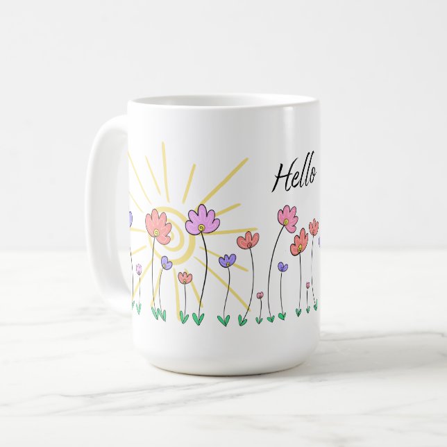 Bonjour Sunshine Mug (Devant gauche)