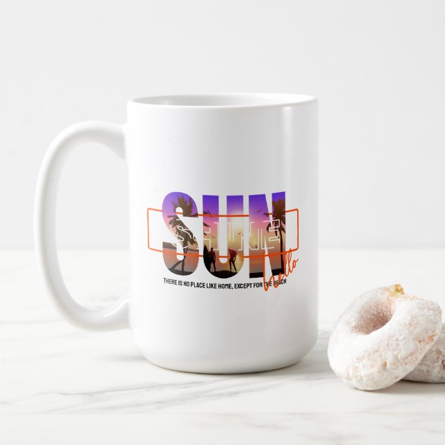 Bonjour Sunshine | Mug classique 15# (Avec donut)