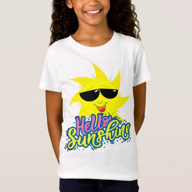 Bonjour Sunshine T-Shirt (Devant)