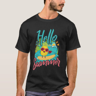 Bonjour T-shirt Coccinelle Mignonne de l'été ambia