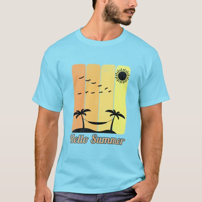 Bonjour T-shirt été (Devant)