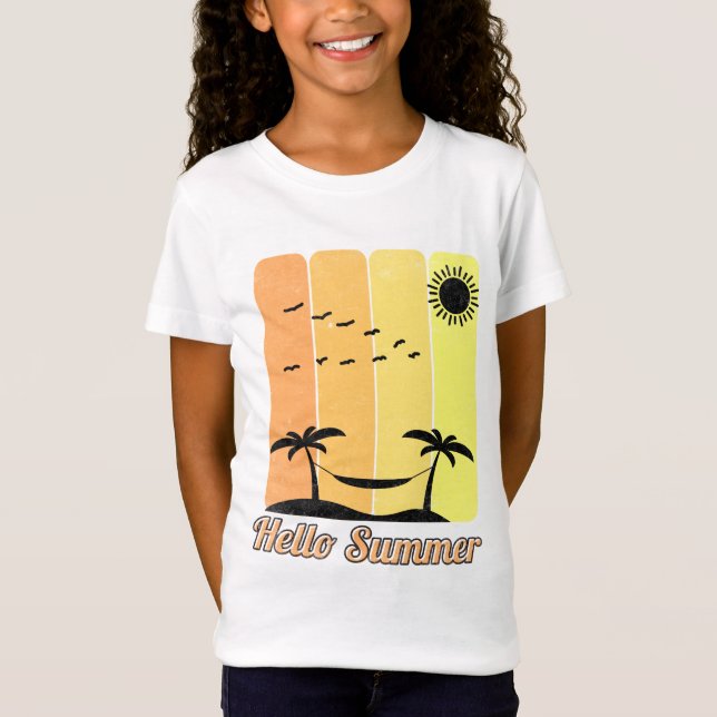 Bonjour T-shirt été (Devant)