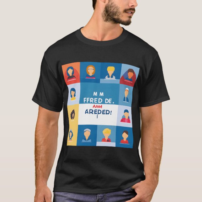 Bonjour T-shirts hommes (Devant)