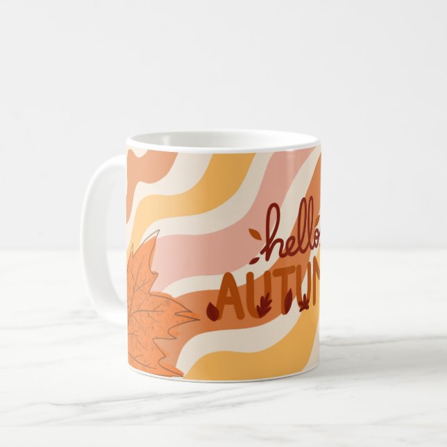 Bonjour Tasse Automne (Devant gauche)