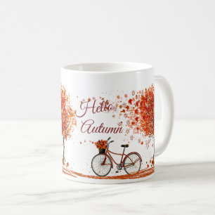 "Bonjour tasse de café d'automne"