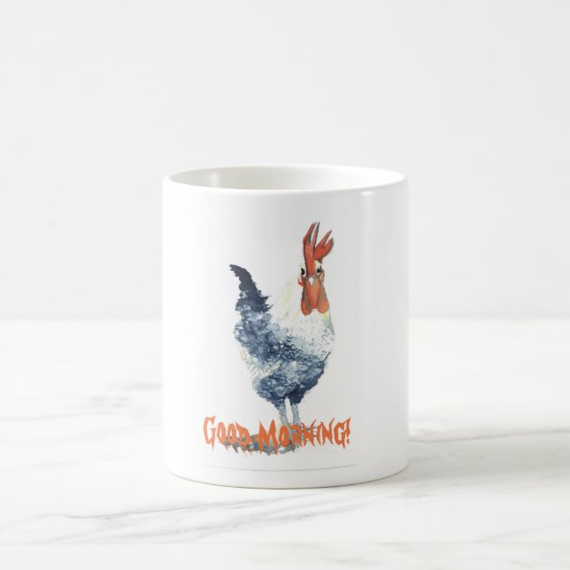 Bonjour tasse de coq (Centre)