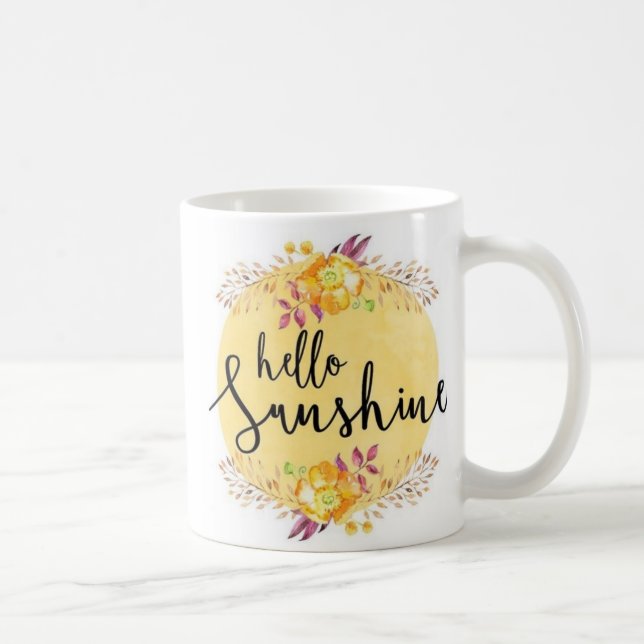Bonjour tasse de soleil (Droite)
