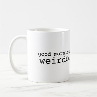 Bonjour, tasse de Weirdo
