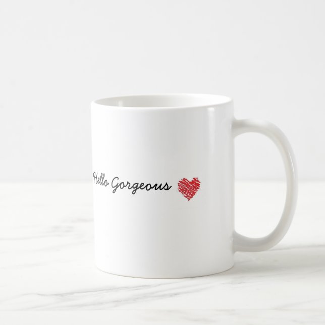 Bonjour tasse magnifique (Droite)