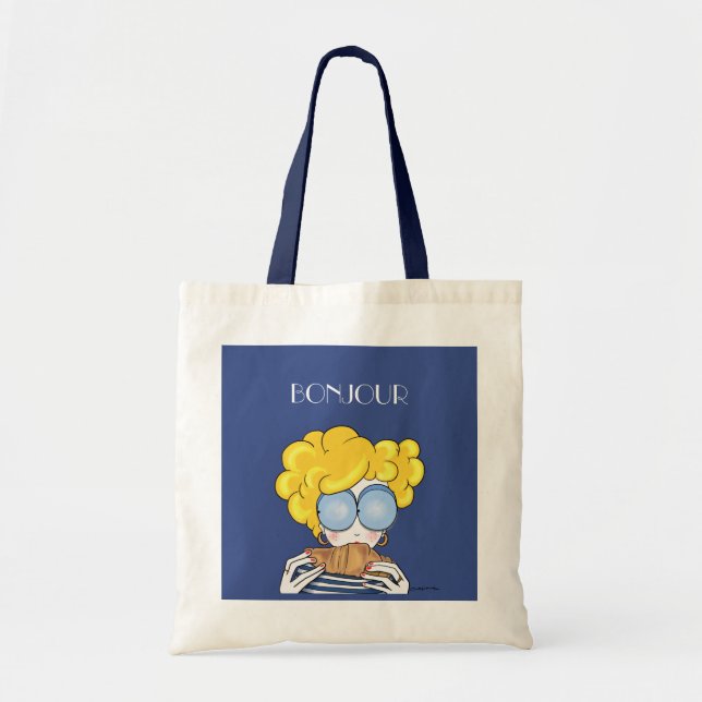 Bonjour Tote Bag (Devant)
