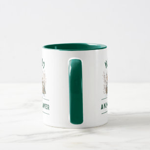 Bonjour un nouveau chapitre 2026 Mug vert cosy
