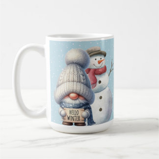 Bonjour Winter Gnome Mug